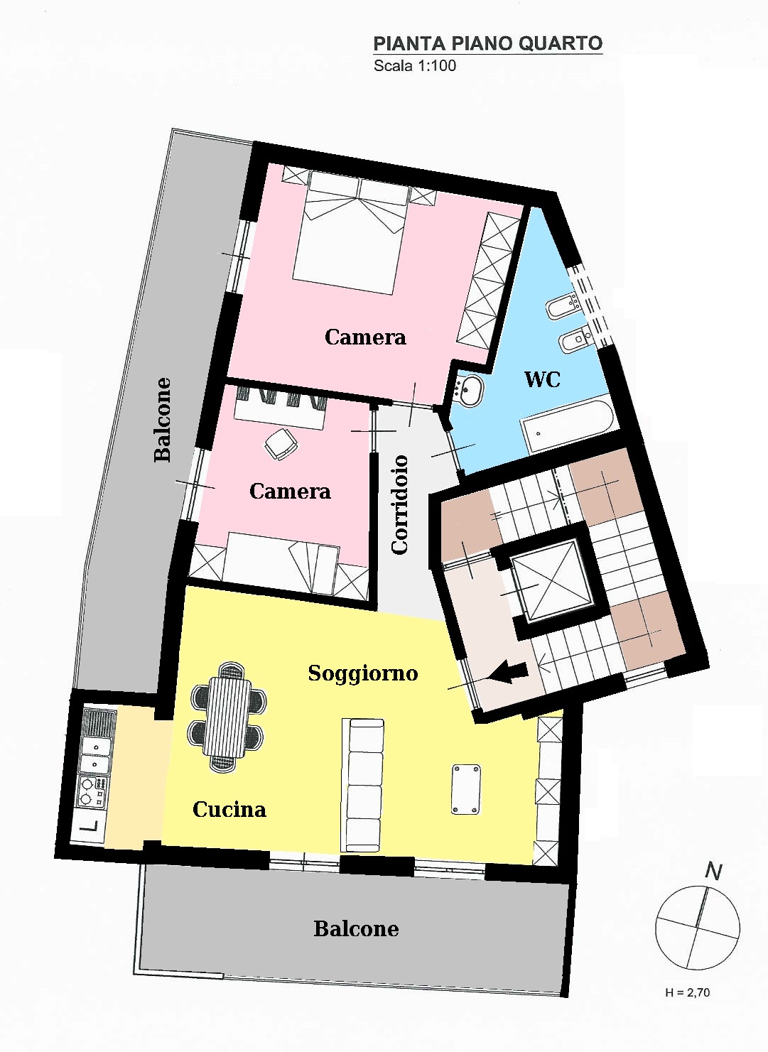 APPARTAMENTO CON POSTO AUTO - CASALNUOVO CENTRO